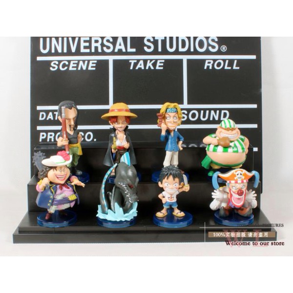 Action figure One piece wcf Luffy SHANK buggy  ER-1444