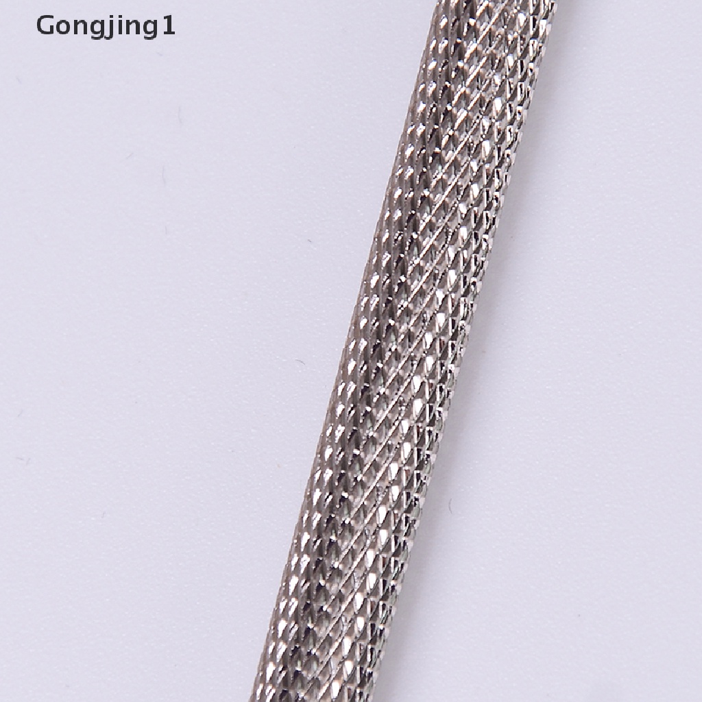 Gongjing1 Alat Pijat Akupuntur Telinga Auricle Flexible Warna Silver