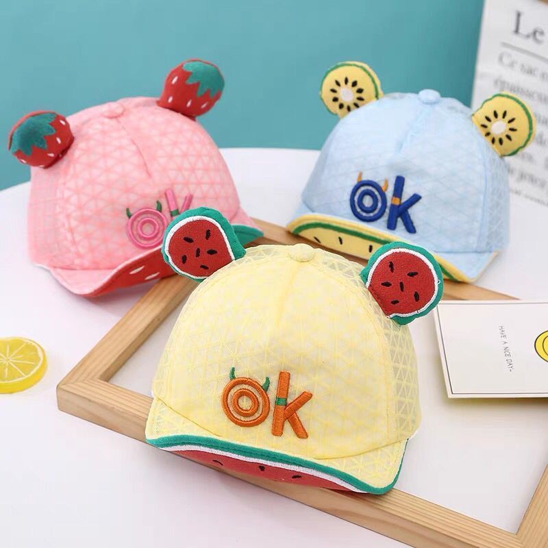 TOPI ANAK bayi KATUN LUCU IMPOR KELAS PREMIUM BARU