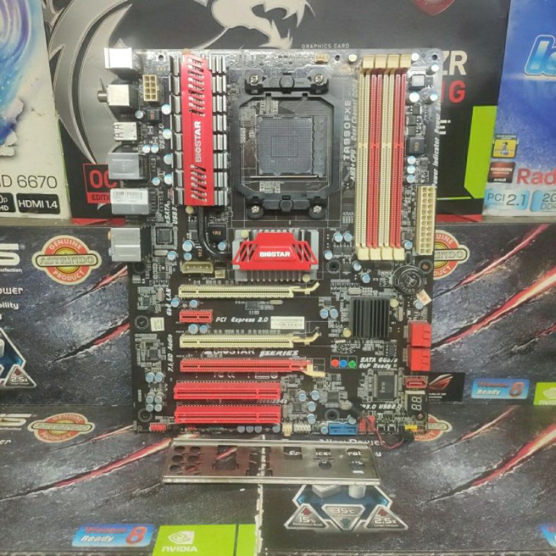 Motherboard AMD Biostar TA990FXE Socket AM3+ OffBoard VGA DDr3