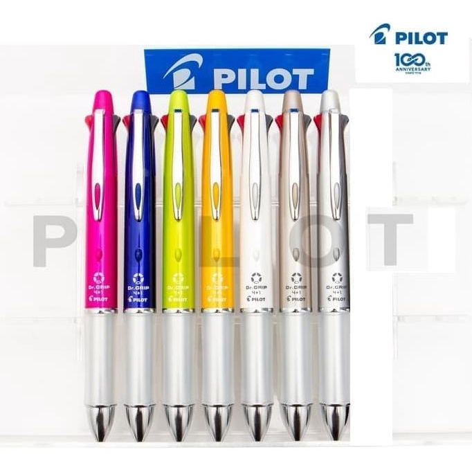 

[COD] PILOT "DR. GRIP" 4+1 / PULPEN PILOT "DR. GRIP" 4 PEN + 1 PENSIL BERMUTU Kode 329