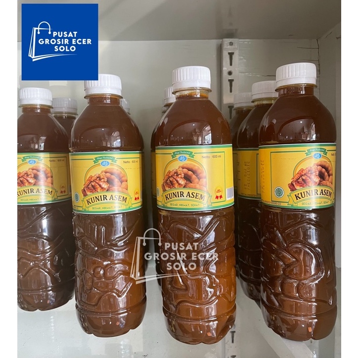 

Kunir Asem Arum Sari 600ml [ Botol Plastik ]