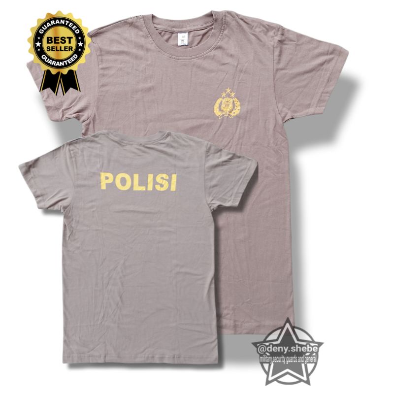 Kaos polisi polri jatah katun dan drifit