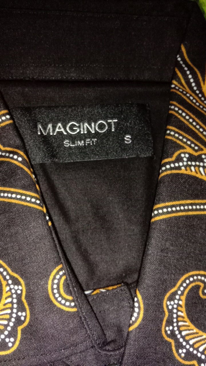Maginot Kemeja Batik Pria Nakula-ls Lengan Panjang