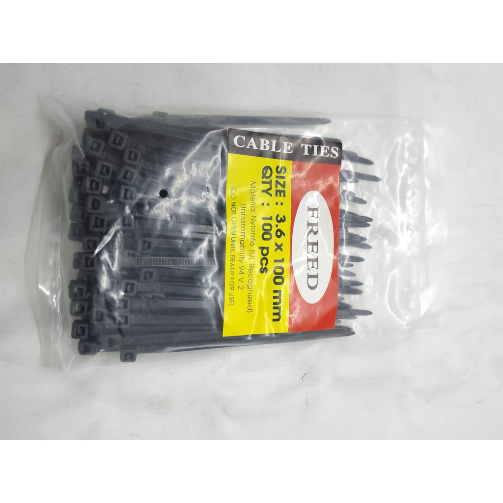 KABEL TIES 3.6 X 100MM FREED