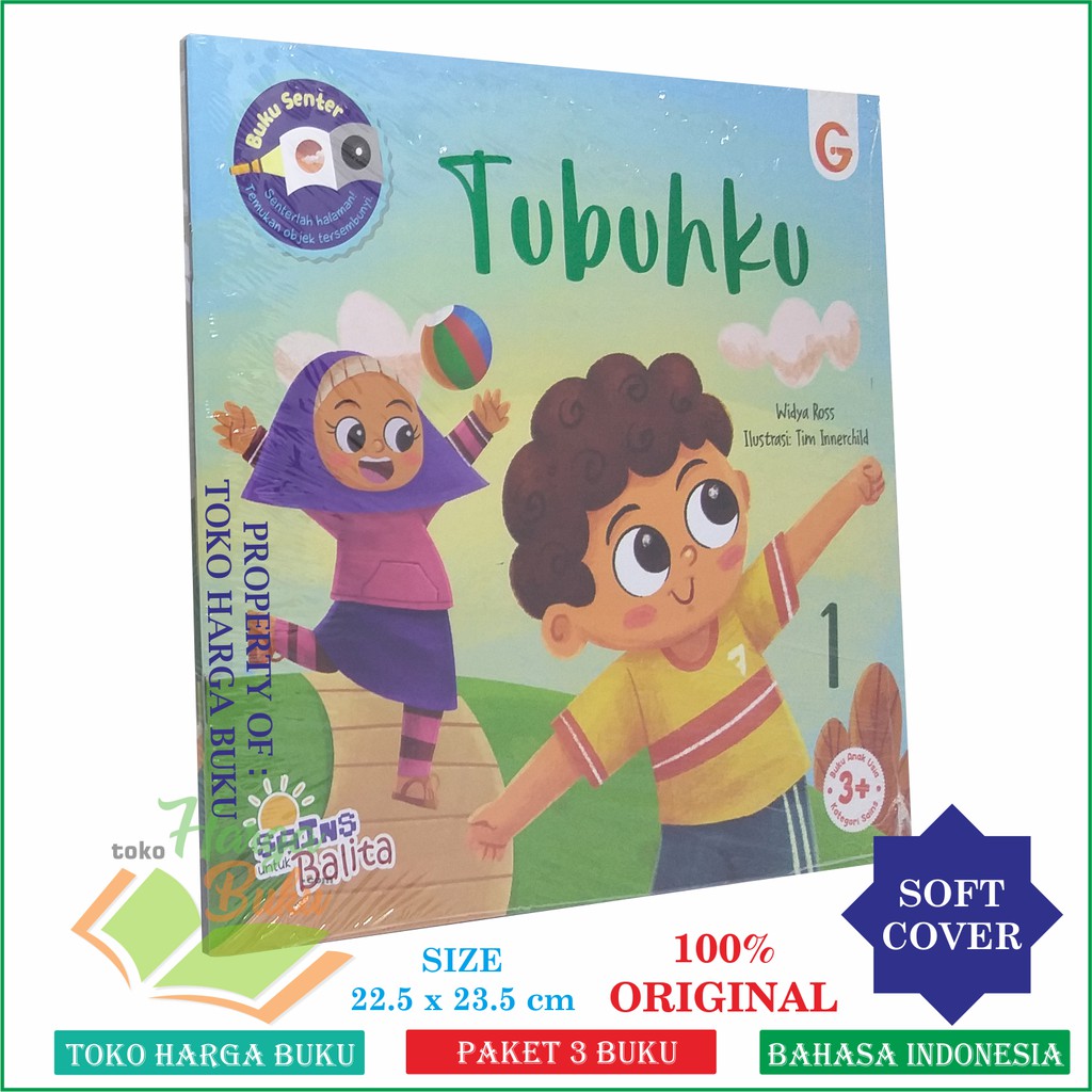 Foto Seri Sains Untuk Balita KOMPLIT 1SET isi 3 Buku - GIP
