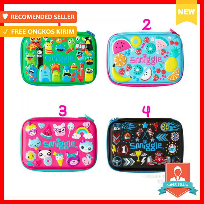 

Smiggle Groovy Hardtop Smiggle - Alat Tulis - Tempat Pensil