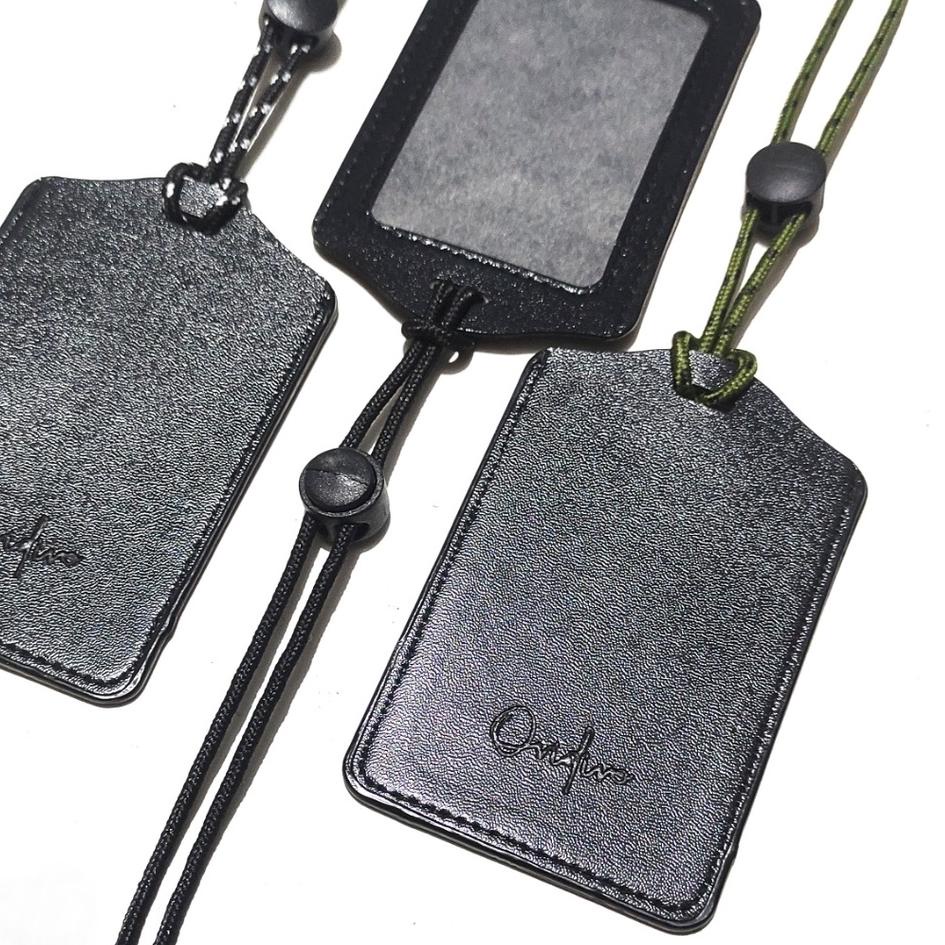

trxl2L6x--Basic Lanyard ID Card holder nametag kulit premium