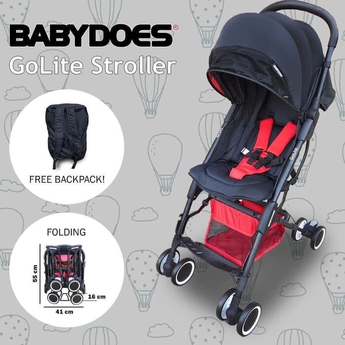 Jual Stroller BabyDoes GoLite / Go Lite 