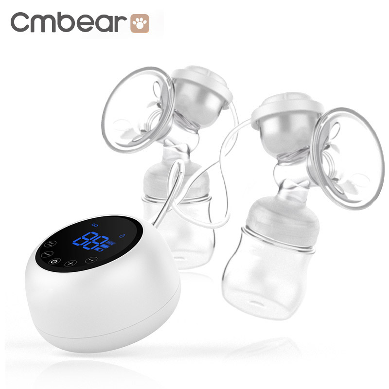 Free Gift Cmbear Original Pumpa Double Electric Breast Pump BPA Free ZRX-0628