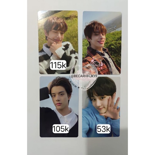 [ READ DESC] PC jake dawn wink, kemeja, jake ums d:a, jungwon lightstick/ls