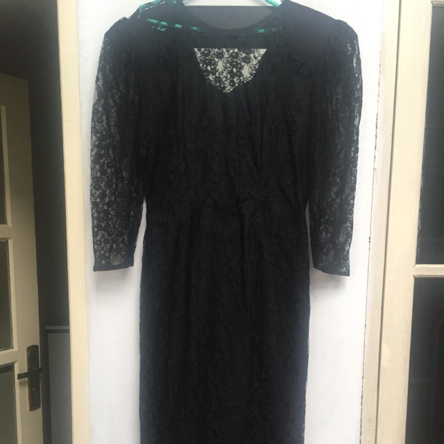 black dress vintage