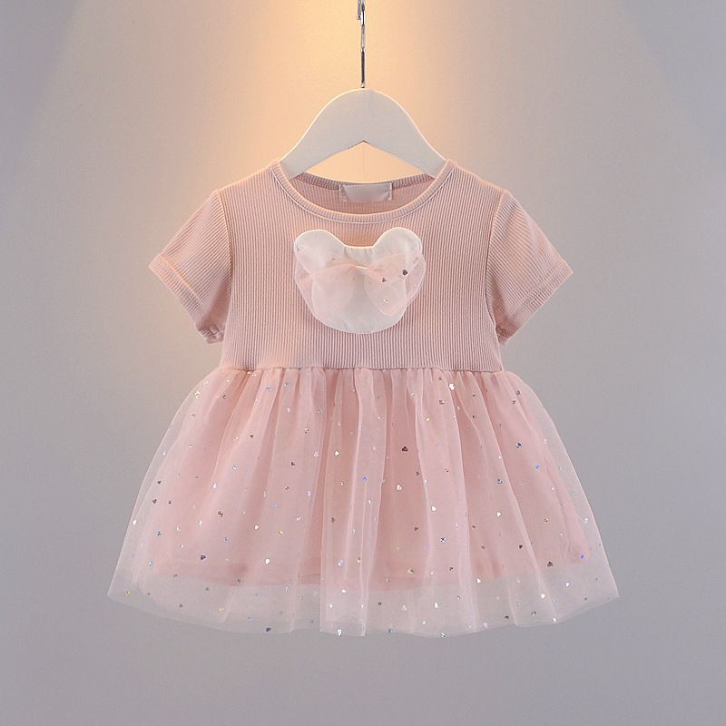 BAJU BAYI PAKAIAN ANAK PEREMPUAN ROK TUTU USIA 0-3 TAHUN DRESS BLOUSE GAUN IMPOR KAFBUY.ID