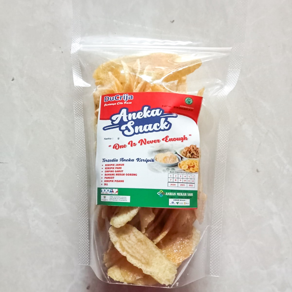 

DuCrija Keripik Pisang rasa Original ( 100 gr )