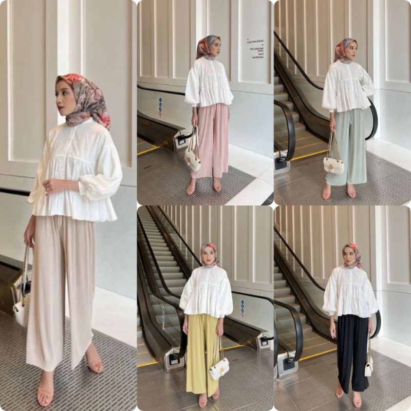 EAZY PLISKET PANTS BY GONEGANI READY