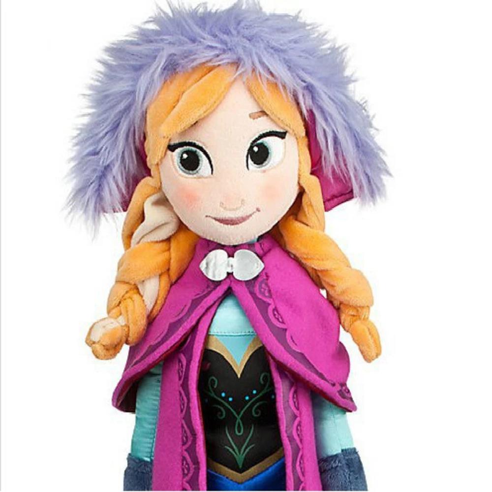 Boneka QUINTON Anna Elsa Hadiah Natal Kartun Snow Queen Elsa Doll Mainan