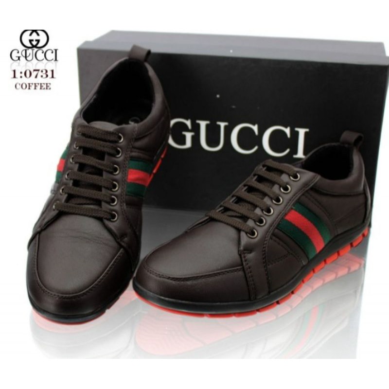 Sepatu Pria Gucci Premium Ori Leather