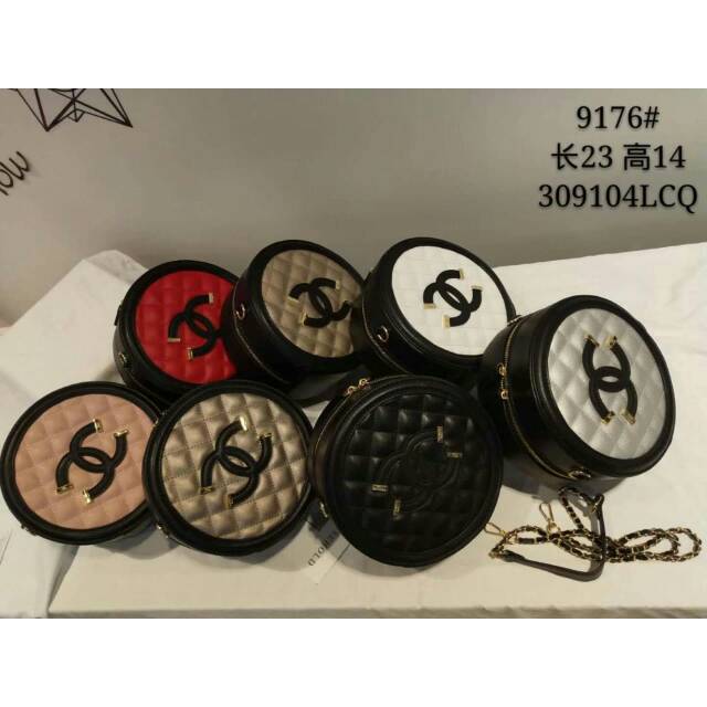 TAS WANITA CHANEL BULAT IMPORT