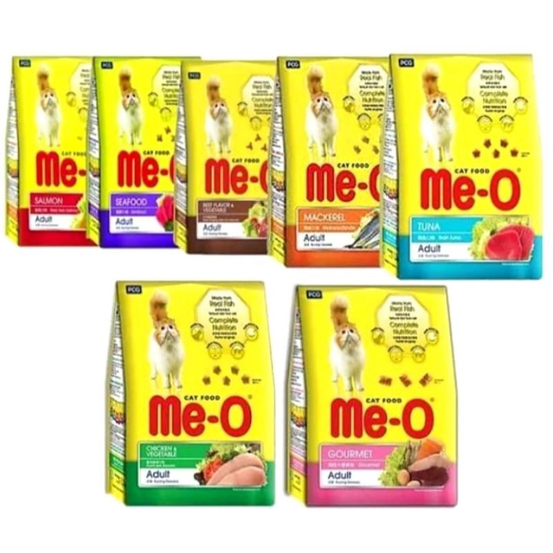 Gojeg Meo Cat Adult 7kg All varian / Me-O Tuna Salmon Gourmet Seafood Beef Chicken