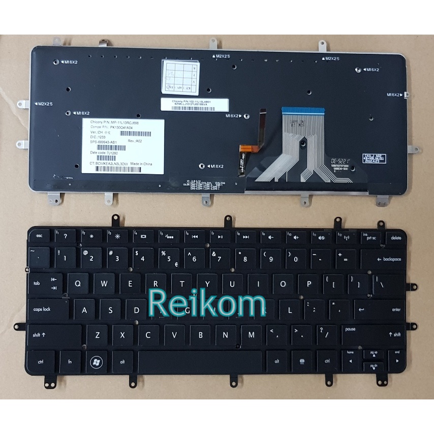 Keyboard HP Eny Ultrabook Spectre XT Pro 13-2300 13t-2000 13t-2100 Spectre XT Pro 13-2000 13-2100 13