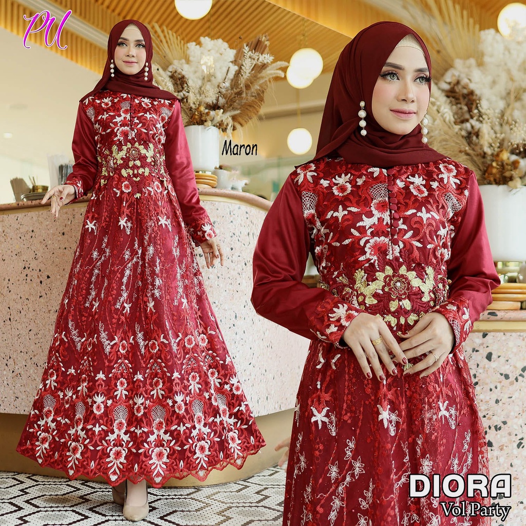 DIORA Gamis Pesta Gamis Bridemaids