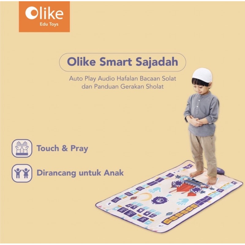 Olike Smart Sajadah - Edu Toys - Original - Lavender Purple