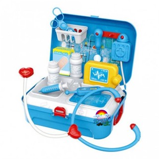  Mainan  Edukasi Anak Doctor Backpack Playset Koper  Dokter 