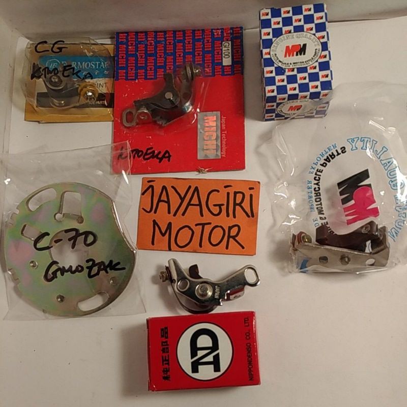 Pelati Platina Piringan CG 125 110 GL 100 C70 800 Rotor Plat Advancer Advencer Contact Breaker Lotor