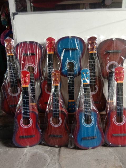 Gitar kentrung mini mainan anak