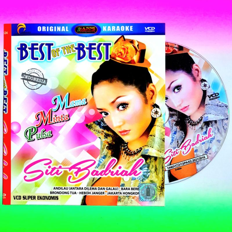 KASET  ORIGINAL LAGU SITI BADRIAH-BISA KARAOKE - FULL ALBUM LENGKAP  BETS OF THE BETS SITI BADRIAH -