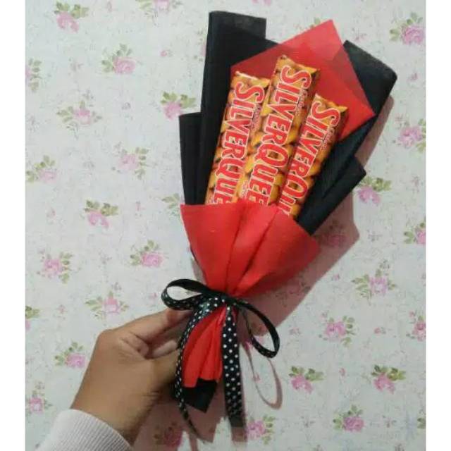 Buket silverqueen buket coklat buket jajan