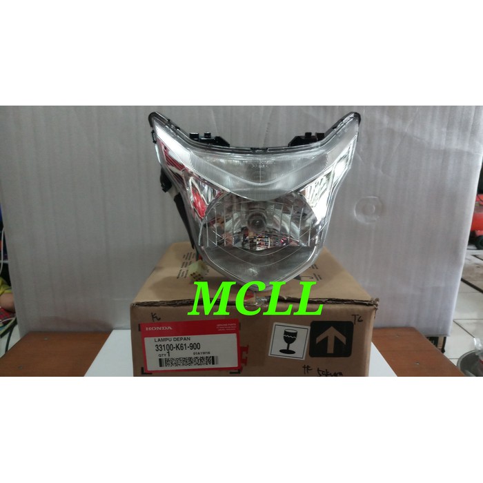 REFLEKTOR/LAMPU DEPAN BEAT POP ORIGINAL AHM 33100-K61-900