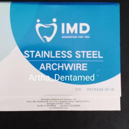 ☉ Dental Stainles wire / kawat stainles dental /niti SS wire IMD isi 10 pcs ✼