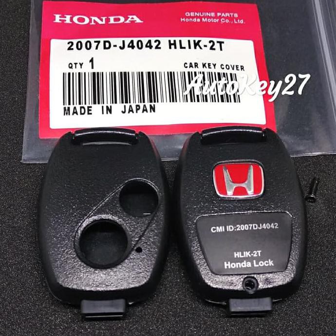 CASING KUNCI HONDA CITY 2 TOMBOL - COVER SARANG CASE RUMAH KESING KUNCI REMOTE REMOT JAZZ BRIO CRV