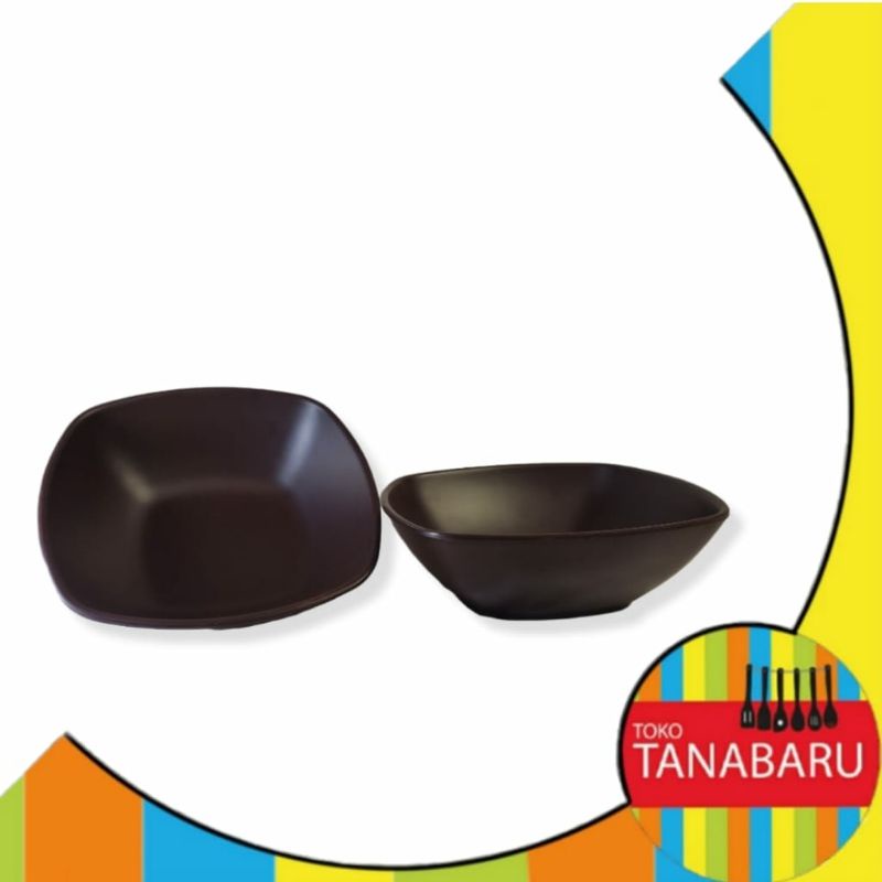 Golden dragon mangkok kotak 6,9" , 8" / mangkok melamin kotak