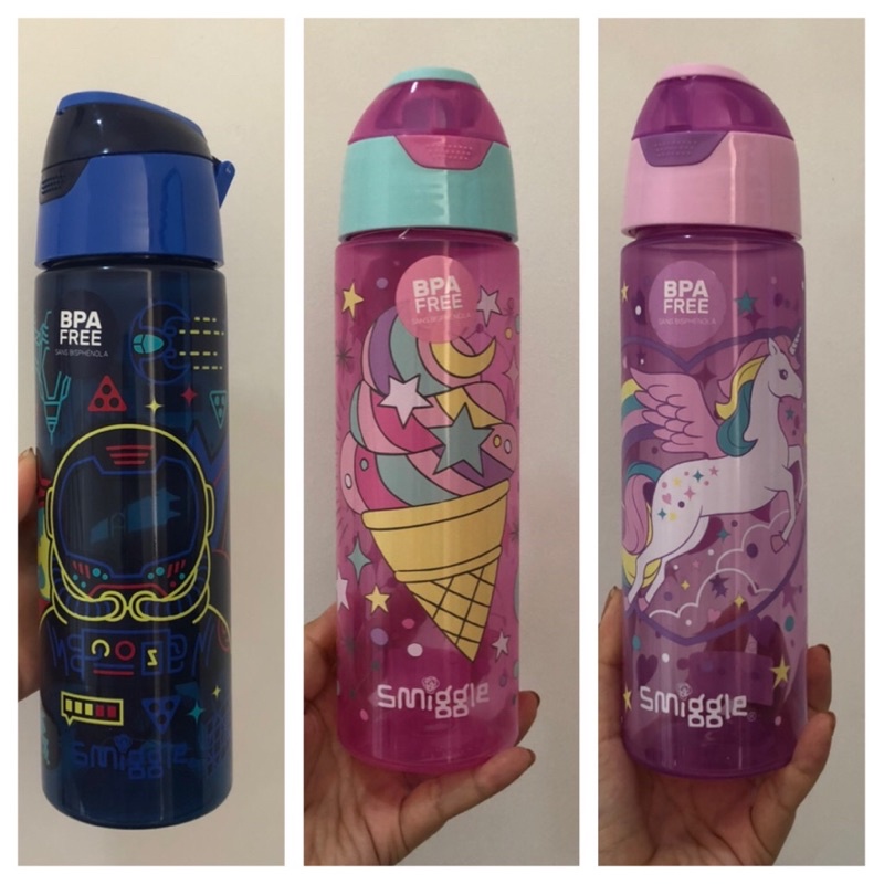 Smiggle Beyond Flip Lid Drink Bottle 680ml