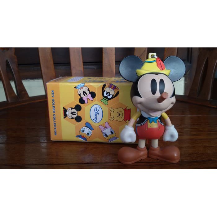 ACTION FIGURE KEYCHAIN GANTUNGAN KUNCI MICKEY MOUSE PINOKIO PINNOCHIO