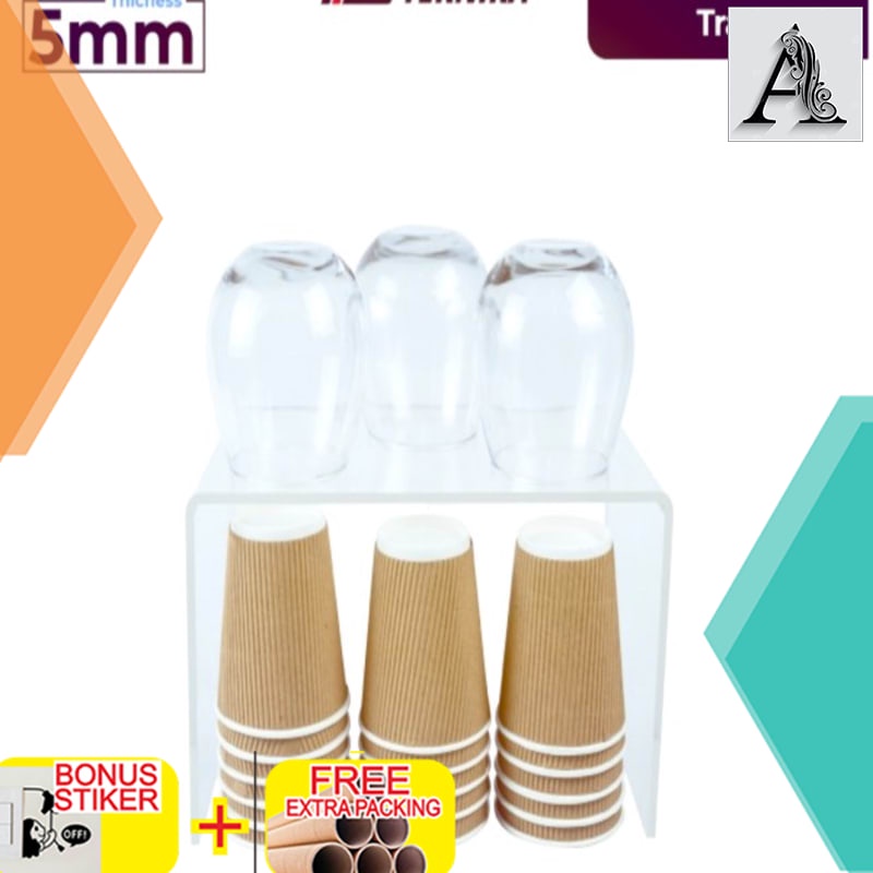 

Grosir Akrilik/Tray/Rak/organizer/Display/serbaguna/TERMURAH - Tinggi 95cm