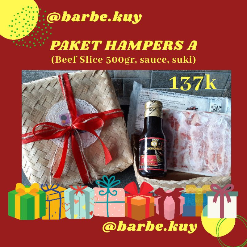 

HAMPERS NATAL / HAMPERS DAGING / CHRISTMAS HAMPERS