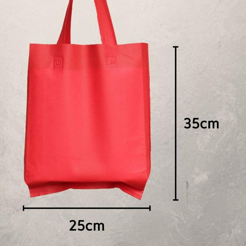 

✴ PROMO! TAS SPUNBOND GOODIE BAG POLOS PER LUSIN | TAS SOUVENIR | GOODIE BAG | TAS SEMINAR ➷