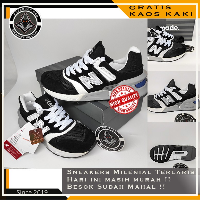 New Balance 997s Black White Size 39-44 Made In Vietnam High Quality Import Bnib