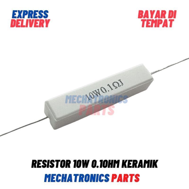 Resistor 10W 0.1Ohm Keramik