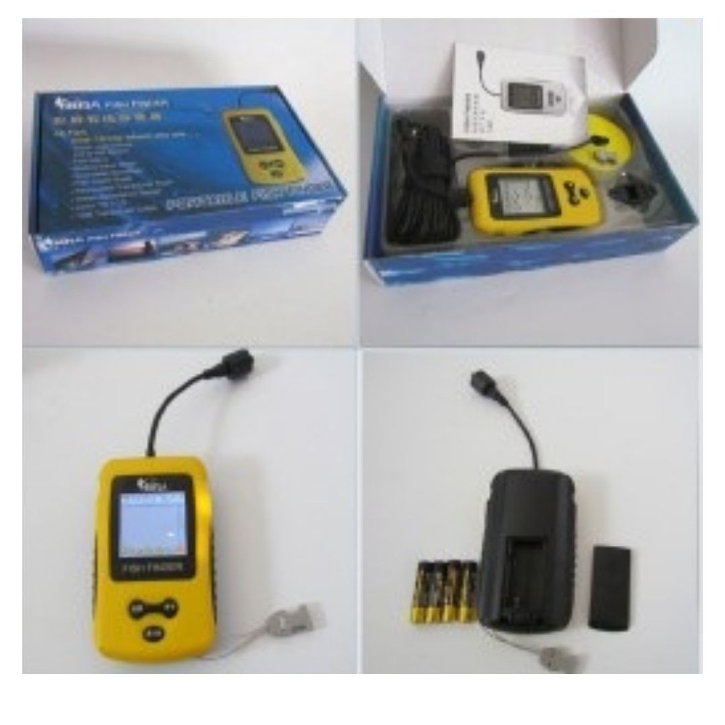 Mesin Alat Detektor Pelacak Pencari Ikan Portable Sonar Fish Fider 100 m 111105