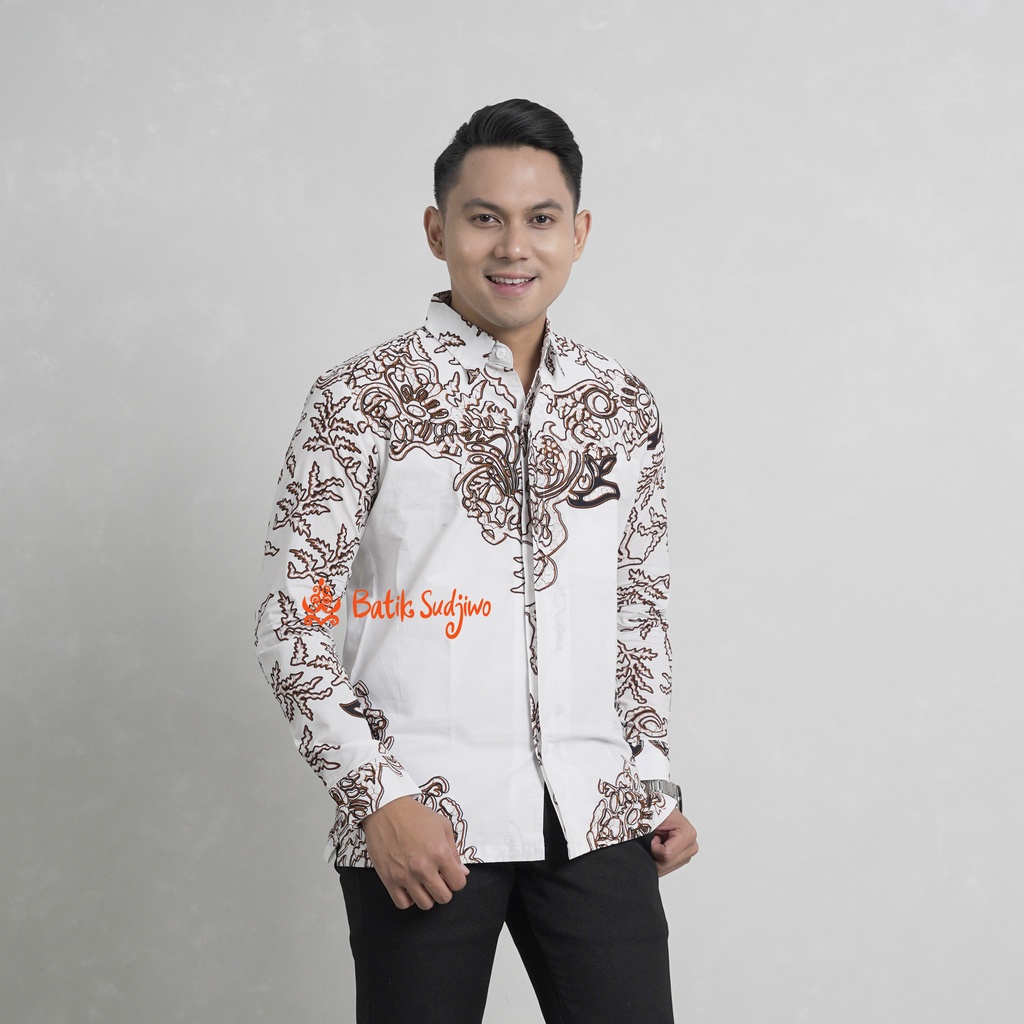 Atasan Kemeja Batik Pria Regular 1105