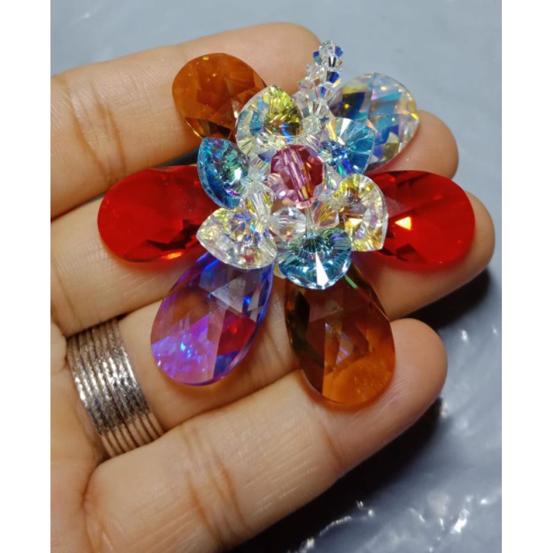 Liontin Swarovski Crystal Original Ukuran Jumbo