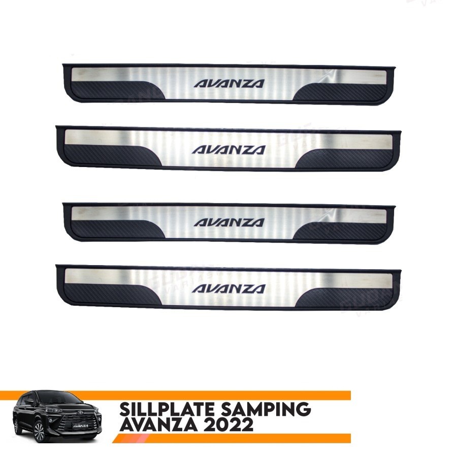 Sillplate Samping Avanza 2022 Hitam