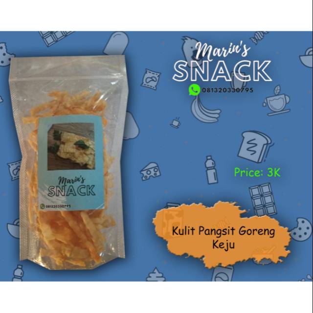 

Kulit Pangsit Goreng Keju