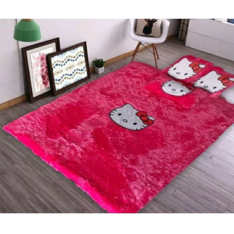 SURPET LED BULU/KASUR KARPET [FREE 2 BANTAL,1 GULING]