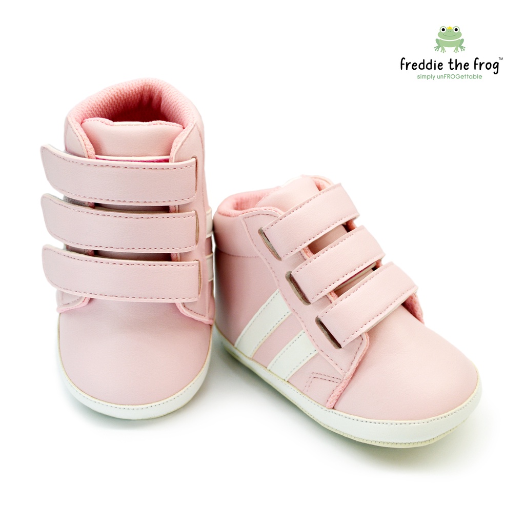 Sepatu Bayi - Baby Shoes - Prewalker | Freddie the Frog | Jordan Pink
