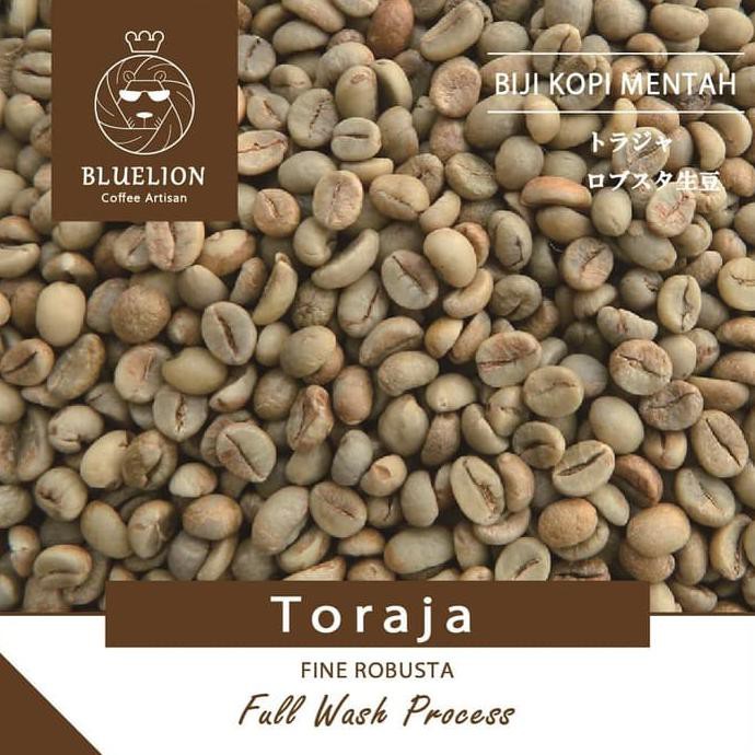 

Green Bean 1Kg - Toraja (Robusta) Ready Stock